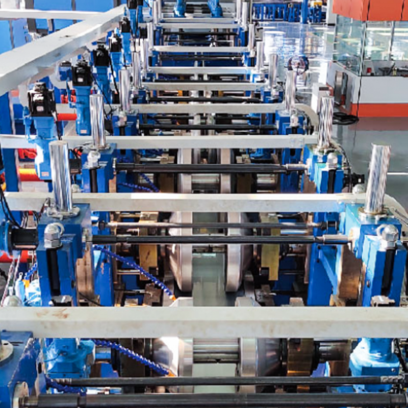 400x400 Directly forming Square and Rectangular tube mill by Share Roller