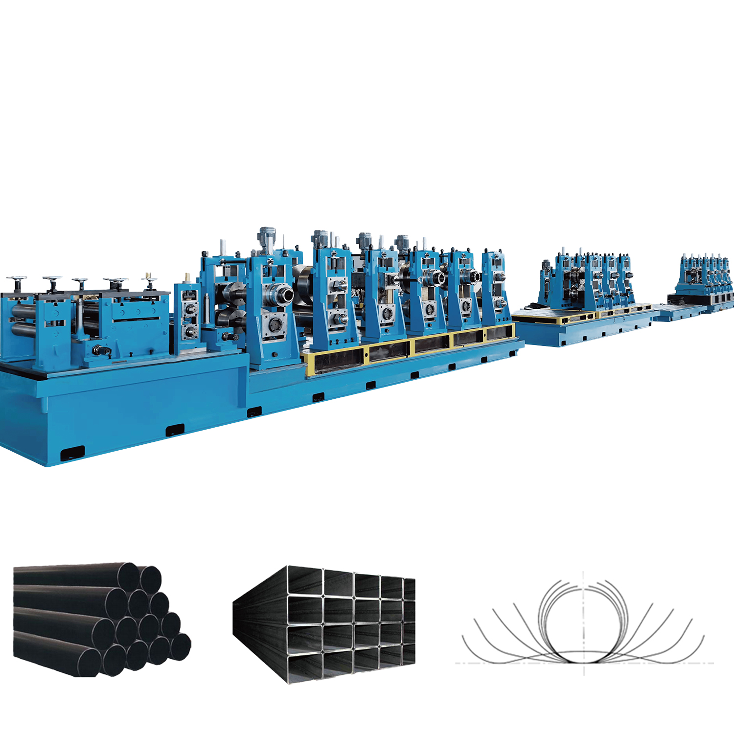 HG219 ERW tube mill machine by share Roller
